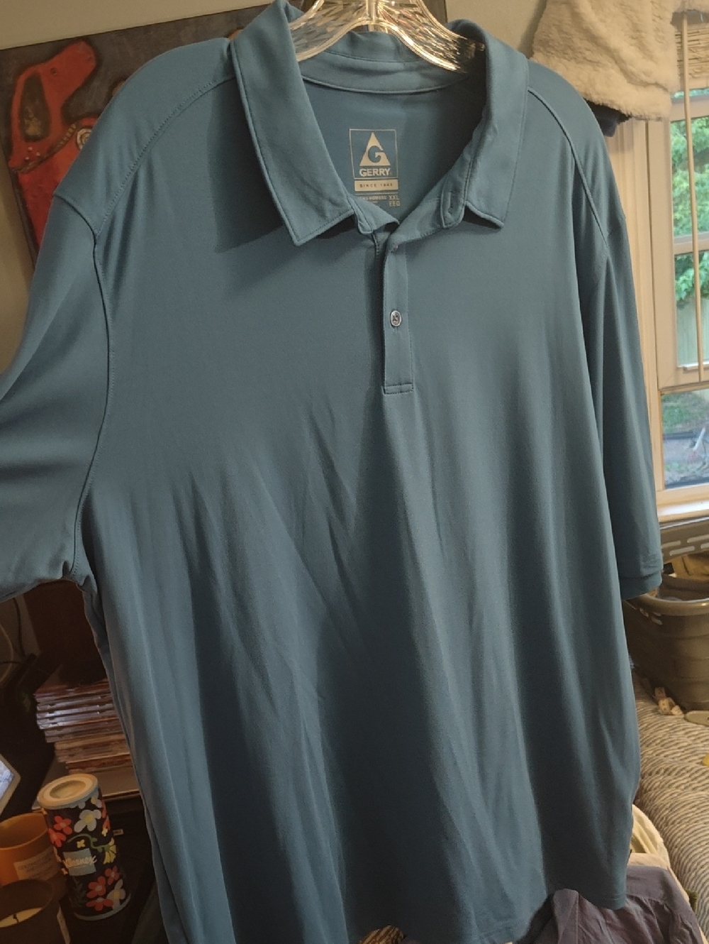 Gerry Men’s Polo Shirt - Teal Blue